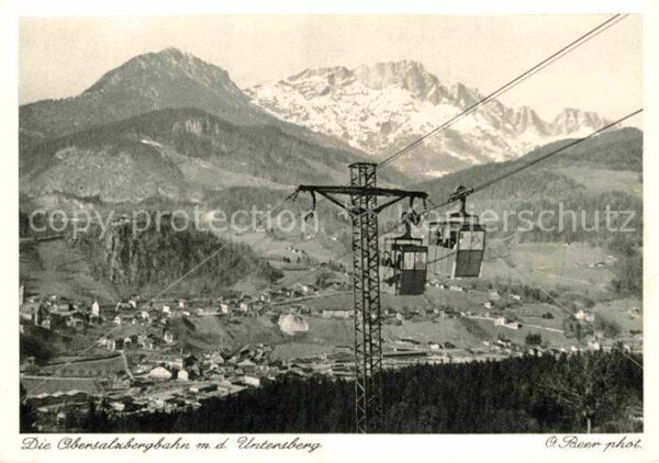 Seilbahn Obersalzberg Untersberg