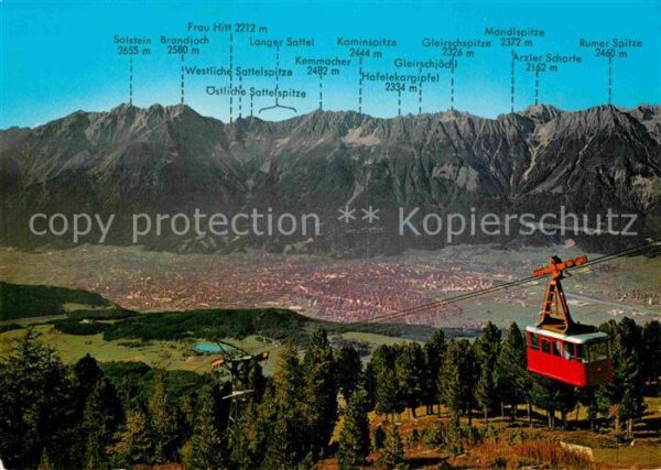 Seilbahn Patscherkofel Innsbruck Nordkette