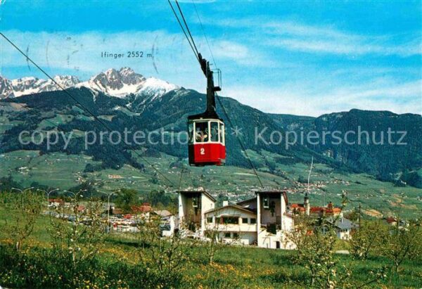 Seilbahn Hochmut Talstation Dorf Tirol Meran