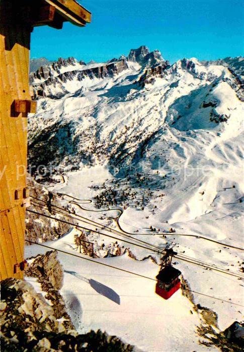 Seilbahn Funivia Passo Falzarego Lagazuoi Dolomi