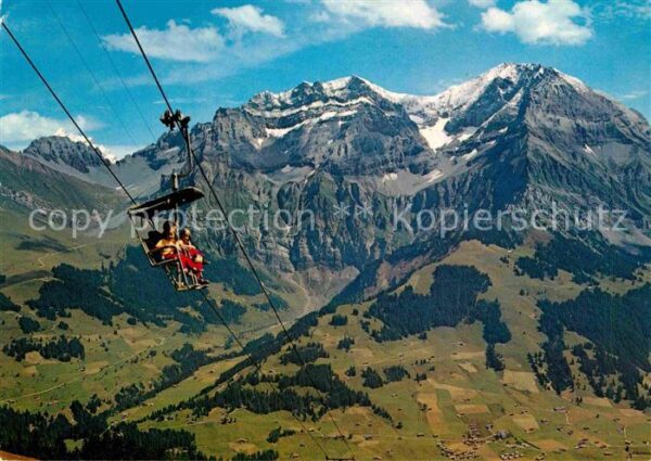 Sessellift Schwandfeldspitz Adelboden Doldenhorn