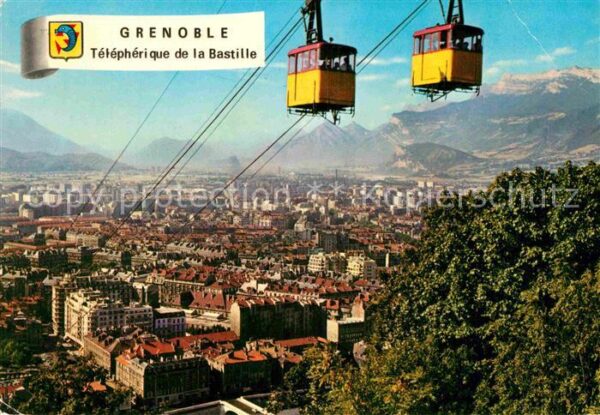 Seilbahn Grenoble Telepherique de la Bastille