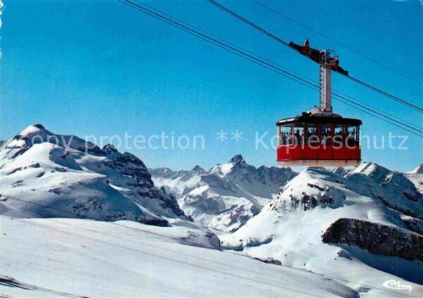 Seilbahn Grandes Platieres Flaine Pointe Percee