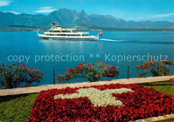 Motorschiffe Oberhofen Thunersee Schlossgarten