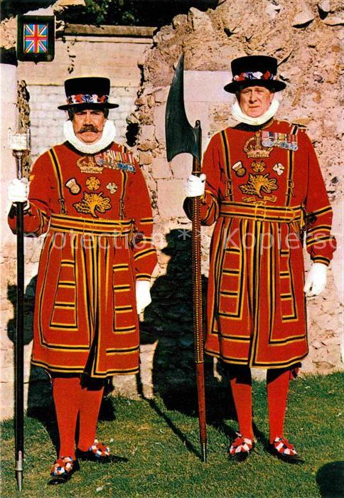 Leibgarde Wache Beefeaters Tower of London