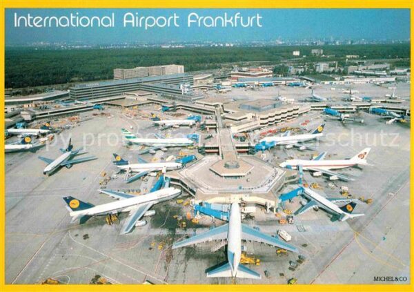 Flughafen Airport Aeroporto Frankfurt am Main Lufthansa