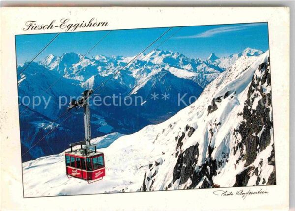 Seilbahn Fiesch-Eggishorn Wallis