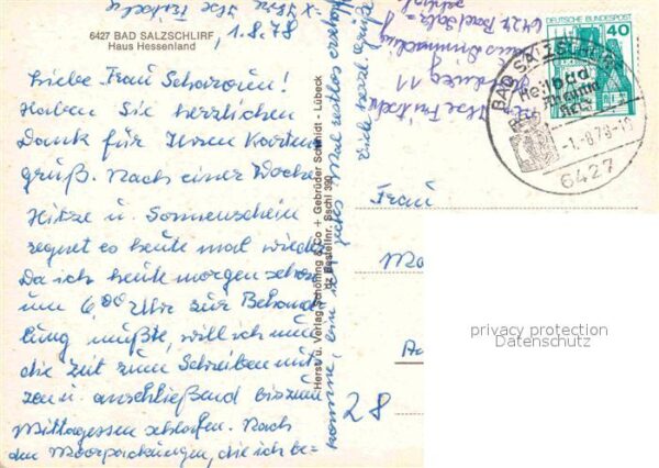 Bad Salzschlirf Haus Hessenland – Bild 2