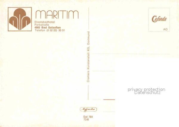 Bad Salzuflen Staatsbadhotel Maritim – Bild 2