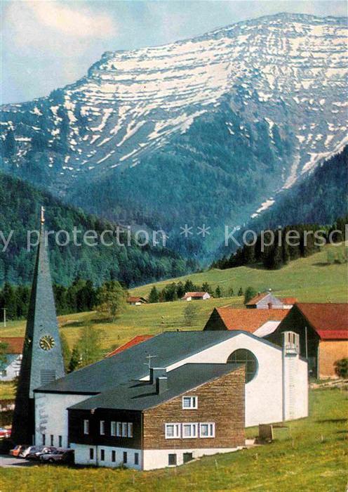 Steibis Kirche der Verklärung Christi Hochgrat