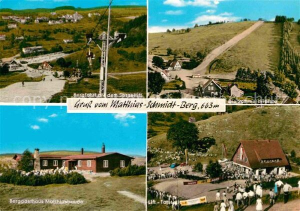 Andreasberg Harz St Matthias Schmidt Berg Sommerskipiste Be