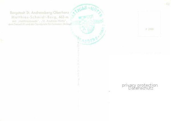 Andreasberg Harz St Matthias Schmidt Berg Matthiasbaude Luf – Bild 2