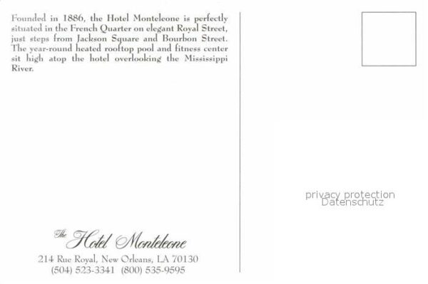 New Orleans Louisiana Hotel Monteleone Swimmingpool – Bild 2
