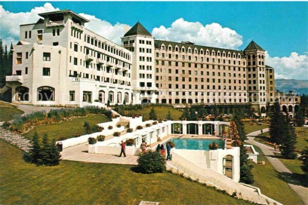 Lake Louise Chateau Canadian Rockies