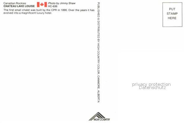Lake Louise Chateau Canadian Rockies – Bild 2