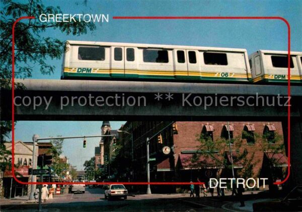 Detroit Michigan People Mover