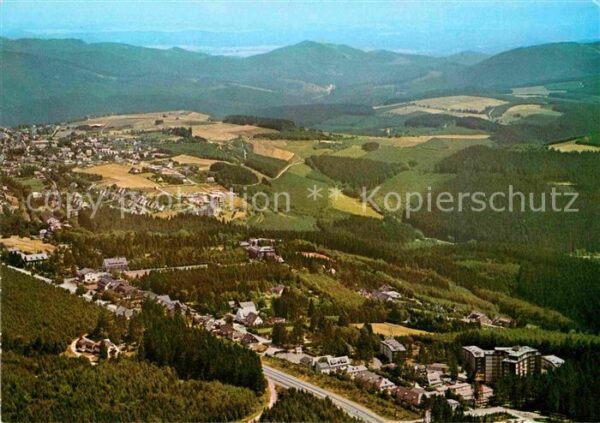 Winterberg Hochsauerland Luftaufnahme