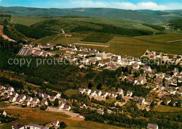 Winterberg Hochsauerland Luftaufnahme
