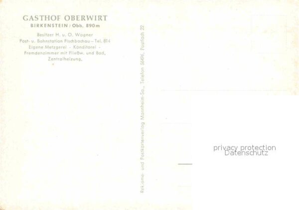 Birkenstein Gasthof Oberwirt – Bild 2