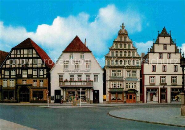 Bad Salzuflen Alte Giebelhäuser Bürgermeisterhaus