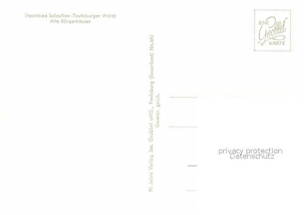 Bad Salzuflen Alte Bürgerhäuser – Bild 2