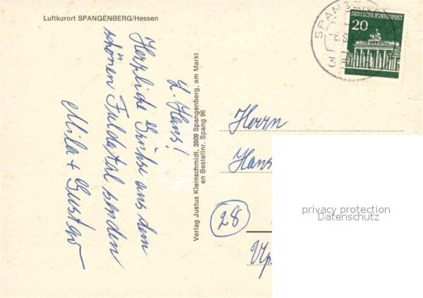 Spangenberg Hessen Ortsmitte Fachwerk – Bild 2