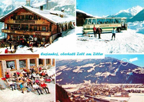 Zell Ziller Tirol Winter Enzianhof