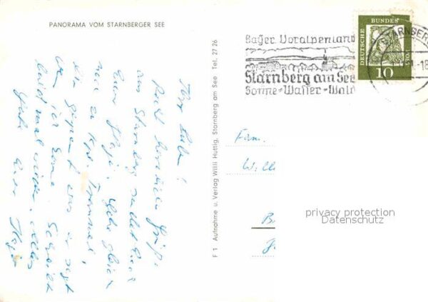 Starnberg Panoramakarte Karwendel Wetterstein – Bild 2