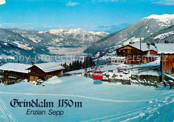 Zell Ziller Tirol Grindalm Enzian Sepp Winter