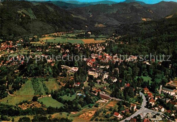 Badenweiler Luftaufnahme Panorama