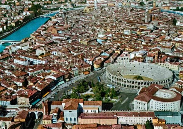 Verona Veneto Luftaufnahme Theater Arena