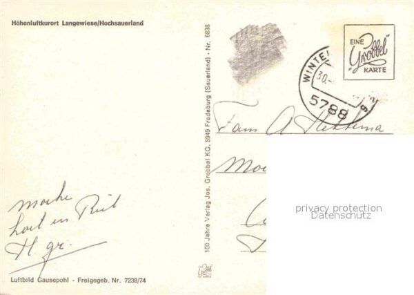 Langewiese Luftaufnahme – Bild 2