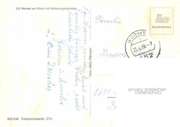 Worms Rhein Nibelungenbrücke – Bild 2