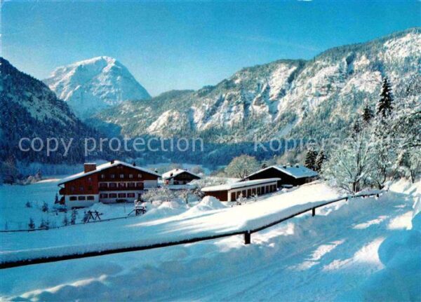 Karlstein Oberbayern Thumsee Haus Seeblick Winter