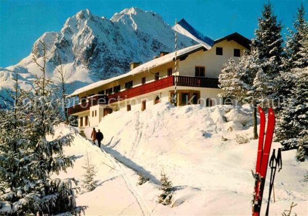 Mittenwald Bayern Sankt Anton Kranzberg Wettersteinspitze