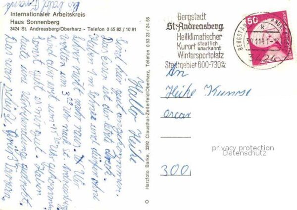 Andreasberg Harz St Haus Sonnenberg Winter – Bild 2