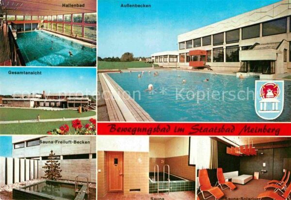 Meinberg Bad Hallenbad Sauna Außenbecken