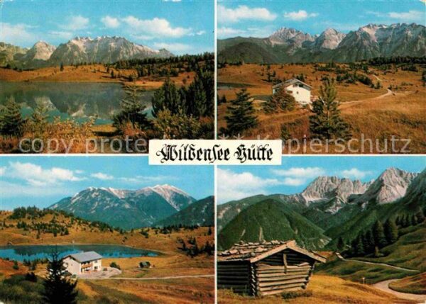 Mittenwald Karwendel Tirol Wildenseehütte Berggasthaus