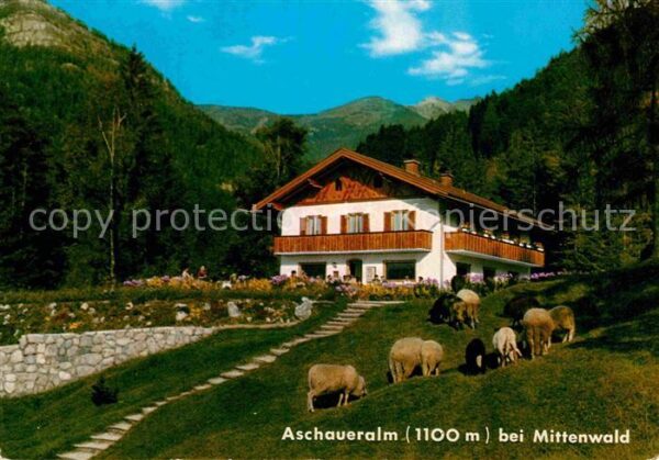 Mittenwald Bayern Aschaueralm