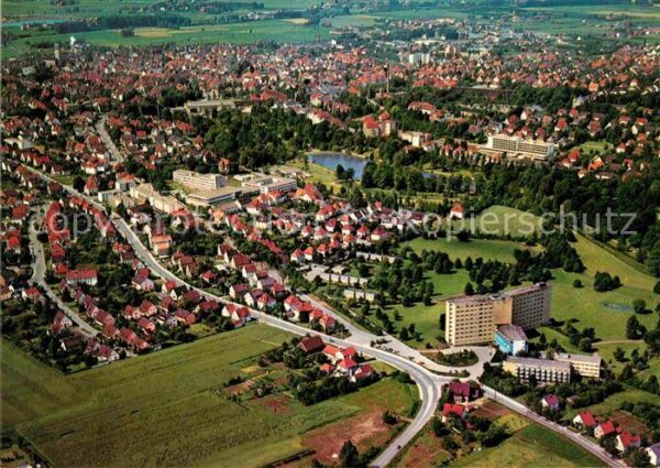 Salzuflen Bad Luftaufnahme Kurklinik Lipperland