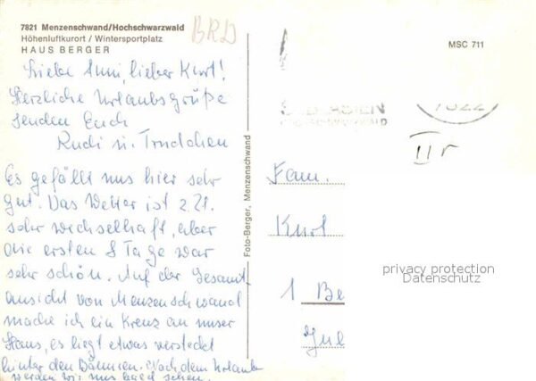Menzenschwand Haus Berger – Bild 2