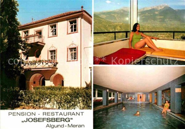 Algund Merano Pension Josefberg Schwimmbad