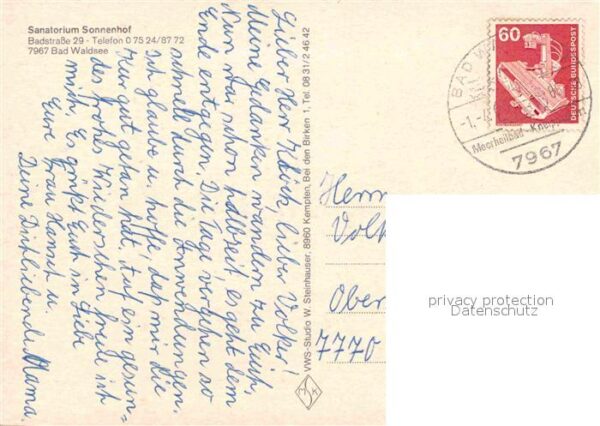 Waldsee Bad Sanatorium Sonnenhof – Bild 2