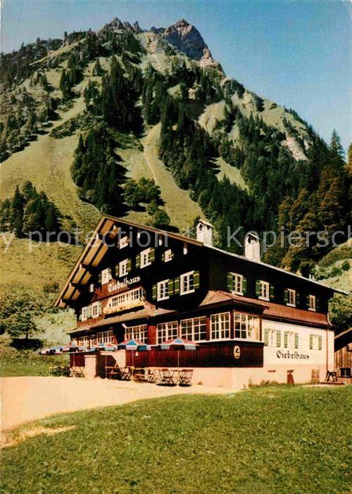 Allgaeu Region Giebelhaus Hintersteiner Tal