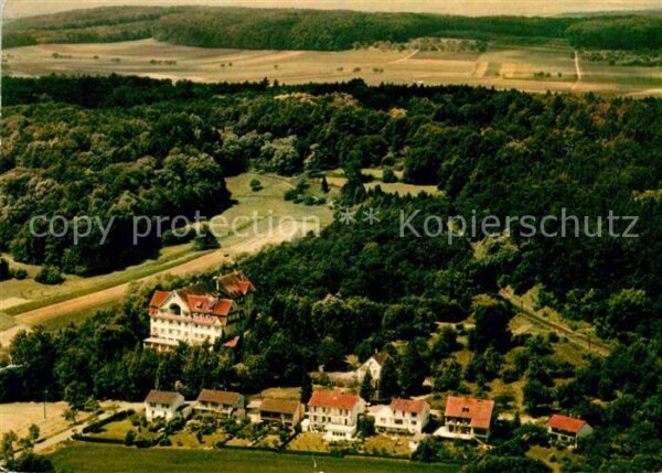 Bad Salzhausen Hessisches Staatsbad Luftaufnahme
