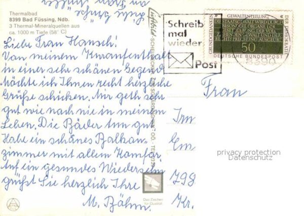 Bad Fuessing Thermalbad Kurkliniken Luftaufnahme – Bild 2
