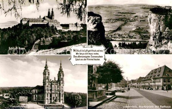 Banz Bad Staffelstein Schloß Vierzehnheiligen Staffelberg Lic
