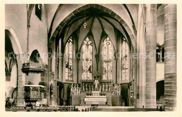 Bad Nauheim Bonifatiuskirche innen