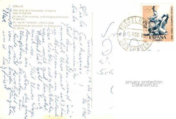 Comillas Fliegeraufnahme Universidad Playa de Oy – Bild 2