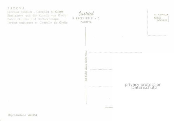 Padova Giardini pubblici Capella di Giotta – Bild 2